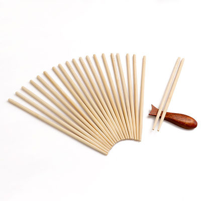 Eco-friendly Round 9'' Bamboo Chopsticks with Custom Logo for Restaurant and Household Use