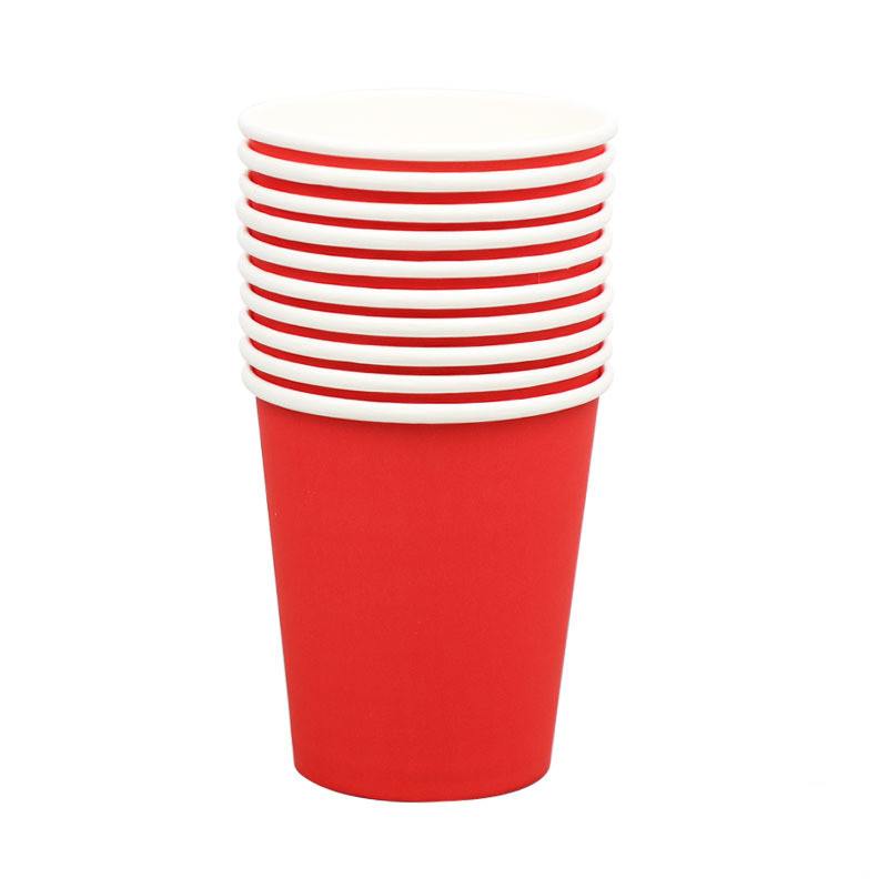Custom Logo 10 Oz Capacity Paper Cup Food Grade Paper Eco Friendly
