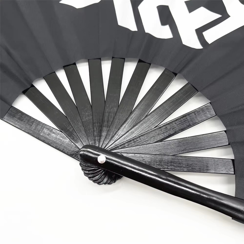 Japanese Custom Printed Logo Wedding Hand Fans Handmade Bamboo Fan