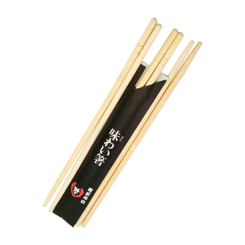 Factory Direct Sale 100% Natural Moso Bamboo Chopsticks with High Temperature Sterilization and Custom Logo Printing
