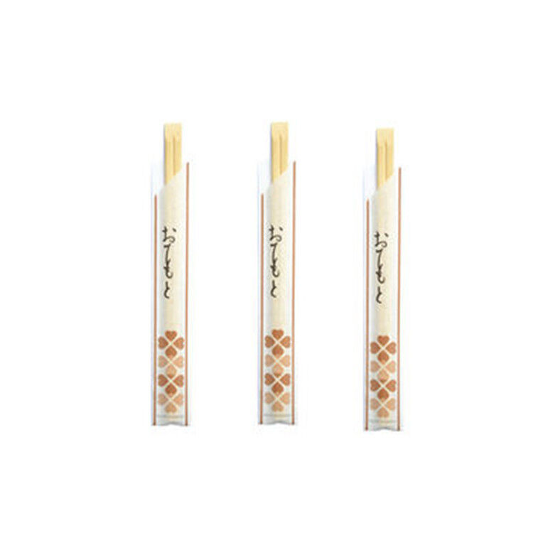 100% Natural Moso Bamboo Chopsticks with High Temperature Sterilization and Custom Logo Disposable Japanese Chopsticks