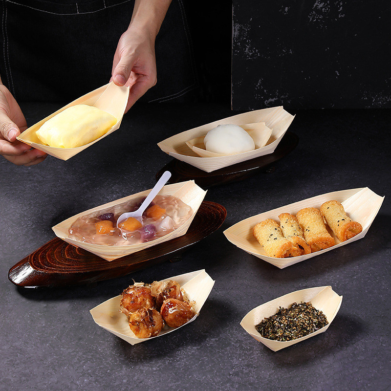 wooden sushi boat/ bamboo sushi tools