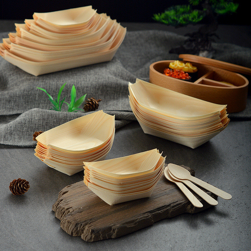 wooden sushi boat/ bamboo sushi tools