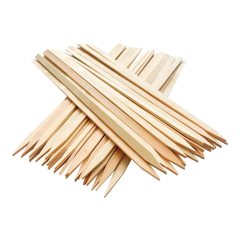 Wholesale Custom Biodegradable Bamboo Sticks Barbecue skewers bbq Round Bamboo Sticks