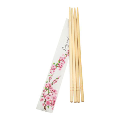 Fast Food Korean Round Bamboo Chopsticks Sushi Japanese Splinter Free